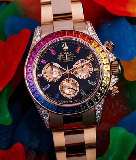 rolex daytona rainbow gold 06|Rolex daytona rainbow 2022 price.